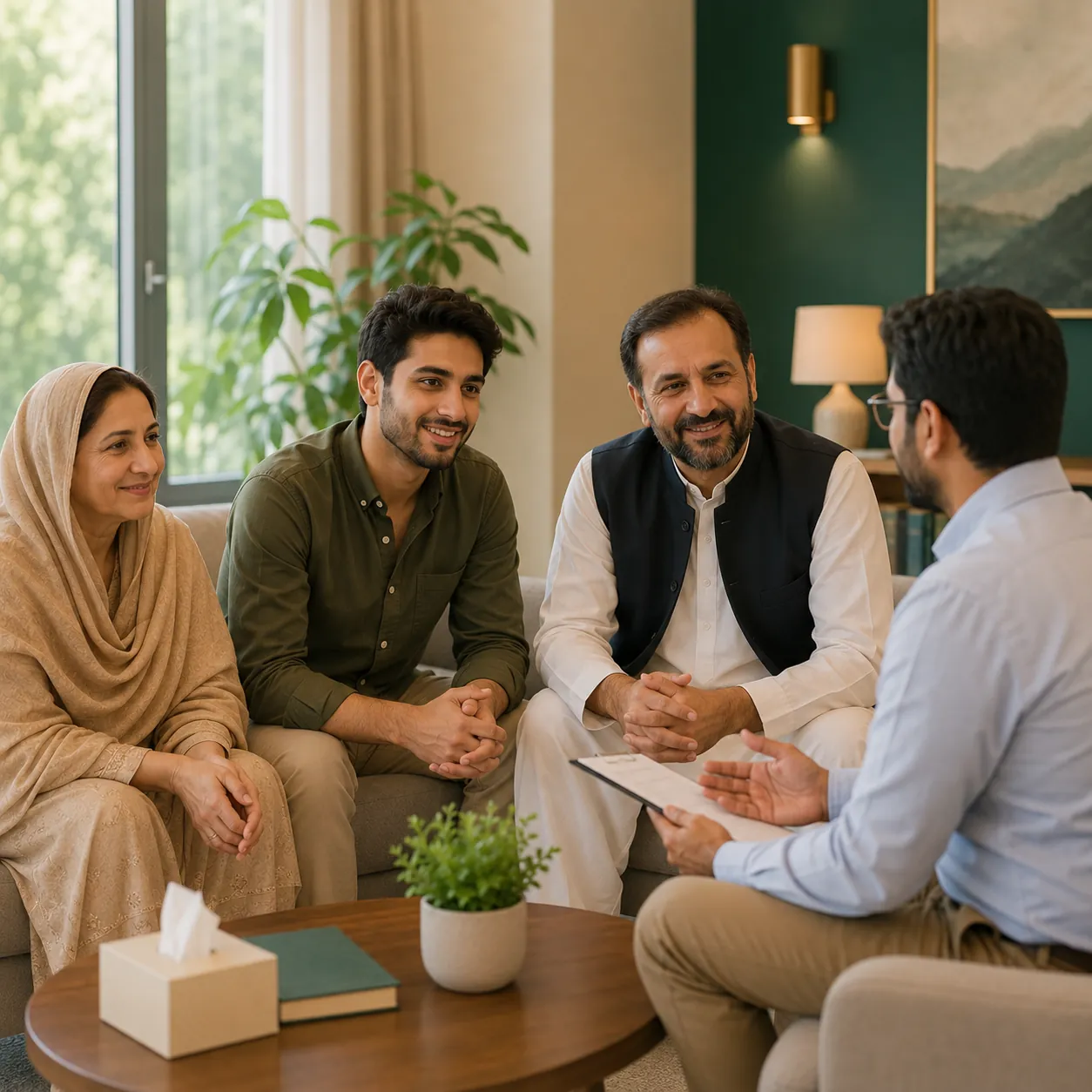 Family Support & Guidance — Aman Rehab & Caring Center